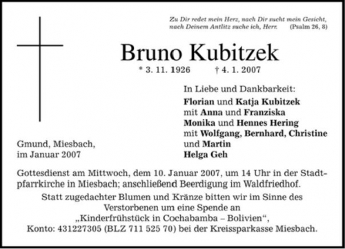 Bruno Kubitzek